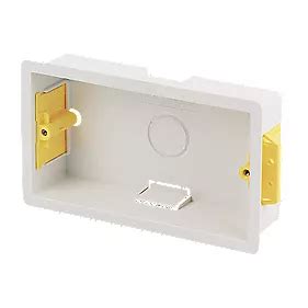 35mm metal back box screwfix|dry lining back box 25mm.